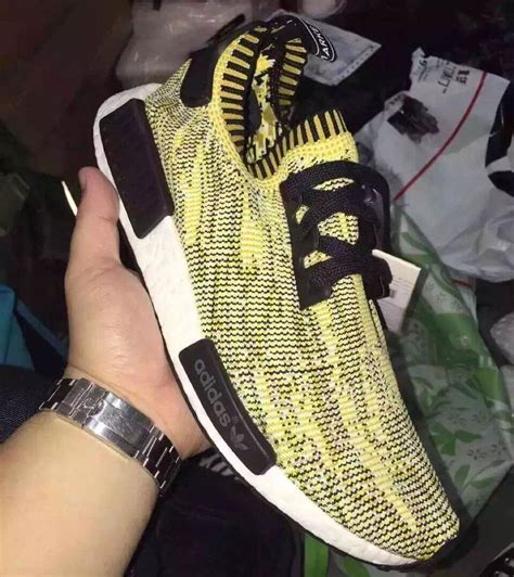 adidas nmd black yellow